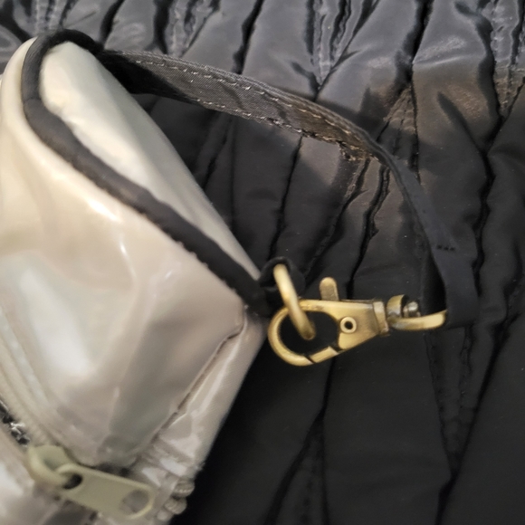 Timi & Leslie black Antoinette quilted boho style diaper bag - Picture 14 of 15